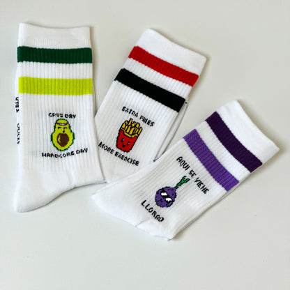 Pack 3 Socks Cotton by Crys Dyaz