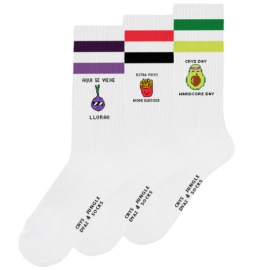 Pack 3 Socks Cotton by Crys Dyaz